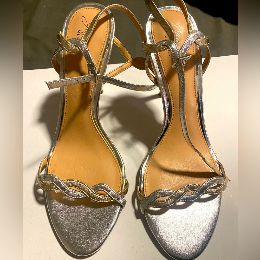 Badgley Mischka Sandals. Sz 10.